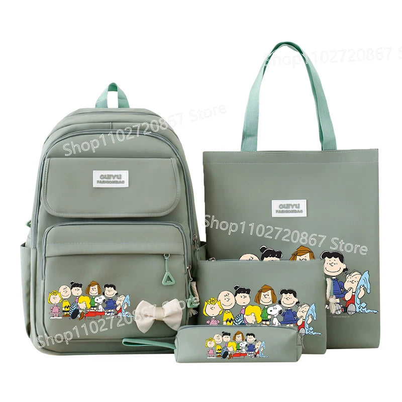 CONJUNTO MOCHILA Snoopy + FRETE GRÁTIS