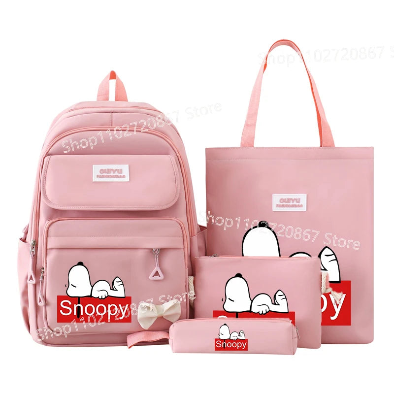 CONJUNTO MOCHILA Snoopy + FRETE GRÁTIS