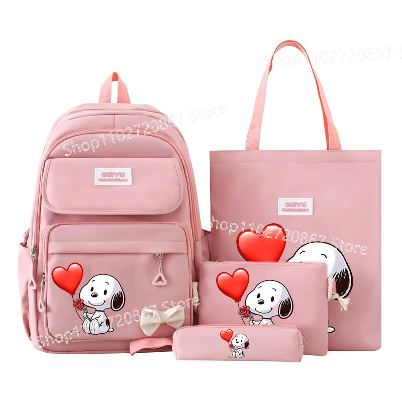 CONJUNTO MOCHILA Snoopy + FRETE GRÁTIS