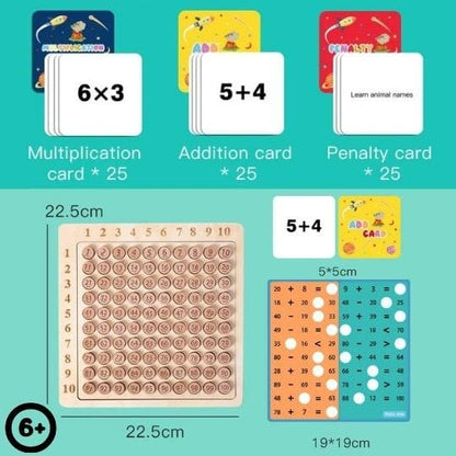 TABULEIRO MULTI MATEMÁTICA + FRETE GRÁTIS
