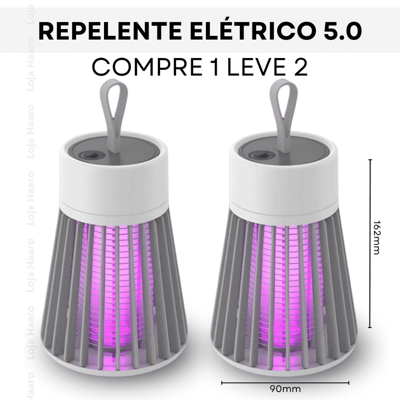 Repelente Elétrico 5.0 - COMPRE 1 LEVE 2 + Frete Grátis