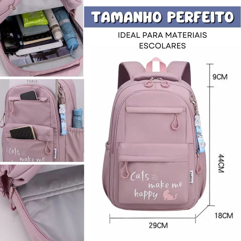 MOCHILA CATS IMPERMEÁVEL + FRETE GRÁTIS