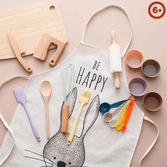 KIT DE COZINHEIRO CHEF BE HAPPY + FRETE GRÁTIS