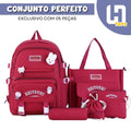 CONJUNTO EXCLUSIVO COM 05 PEÇAS + FRETE GRÁTIS