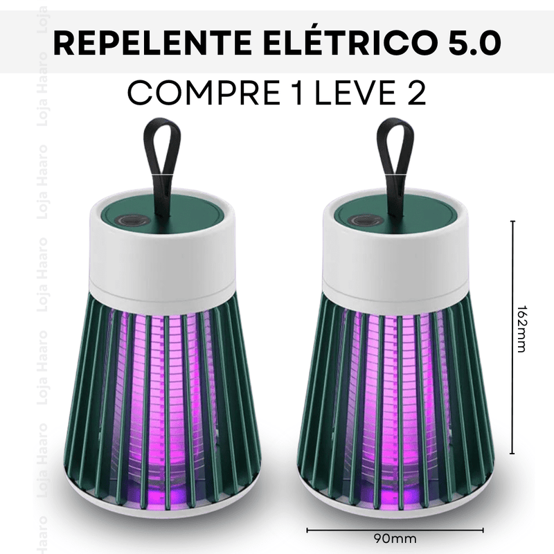 Repelente Elétrico 5.0 - COMPRE 1 LEVE 2 + Frete Grátis