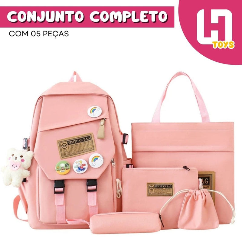 CONJUNTO COMPLETO COM 05 PEÇAS + FRETE GRÁTIS