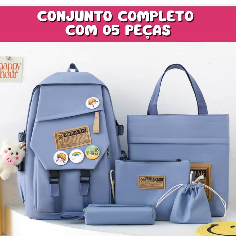 CONJUNTO COMPLETO COM 05 PEÇAS + FRETE GRÁTIS