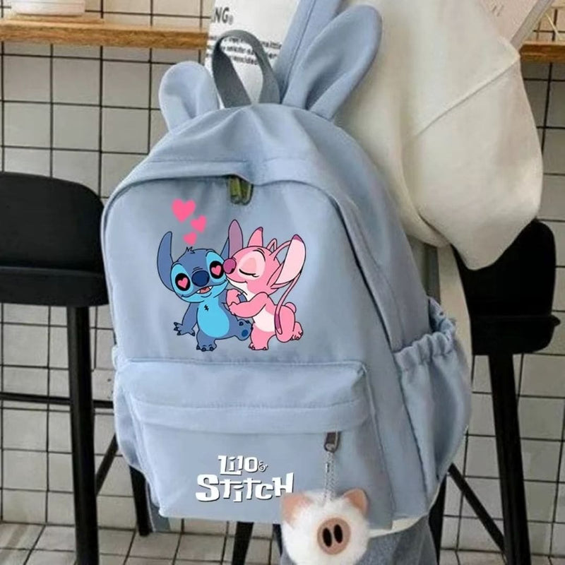 MOCHILA ORELHINHAS LILO & STITCH + FRETE GRÁTIS