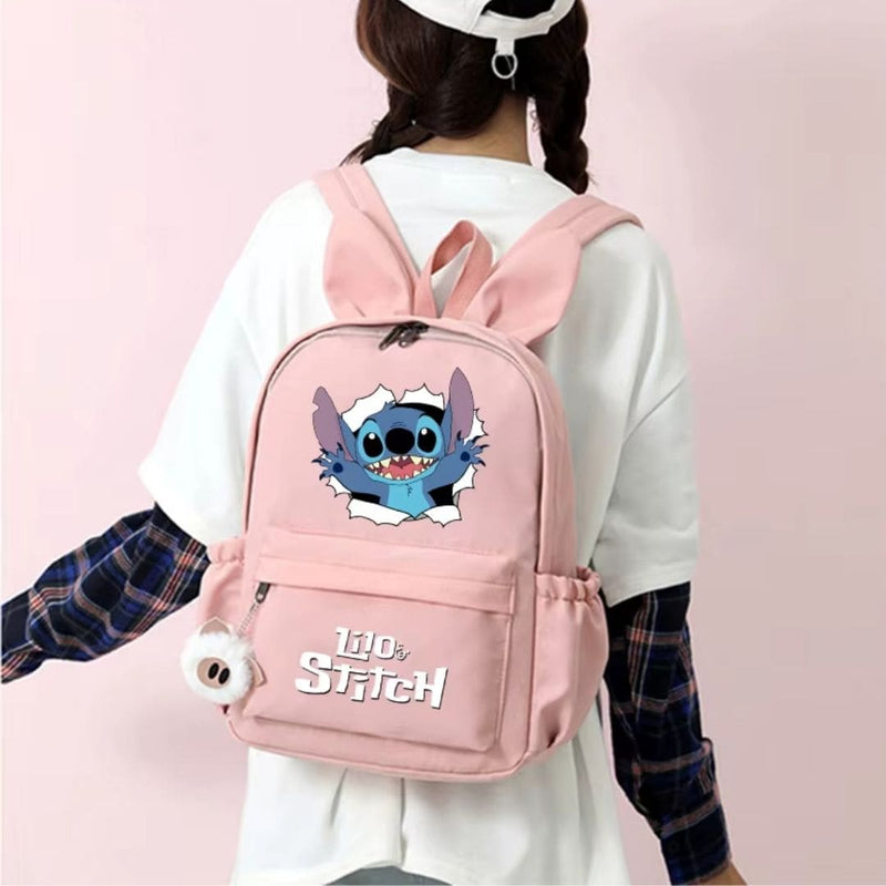 MOCHILA ORELHINHAS LILO & STITCH + FRETE GRÁTIS