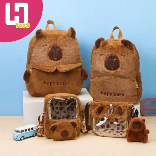 MOCHILINHAS CAPIVARA + FRETE GRÁTIS