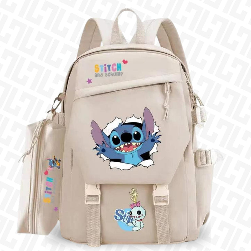 Mochila Lilo & Stitch + Estojo Grátis