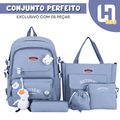 CONJUNTO EXCLUSIVO COM 05 PEÇAS + FRETE GRÁTIS