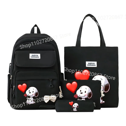 CONJUNTO MOCHILA Snoopy + FRETE GRÁTIS