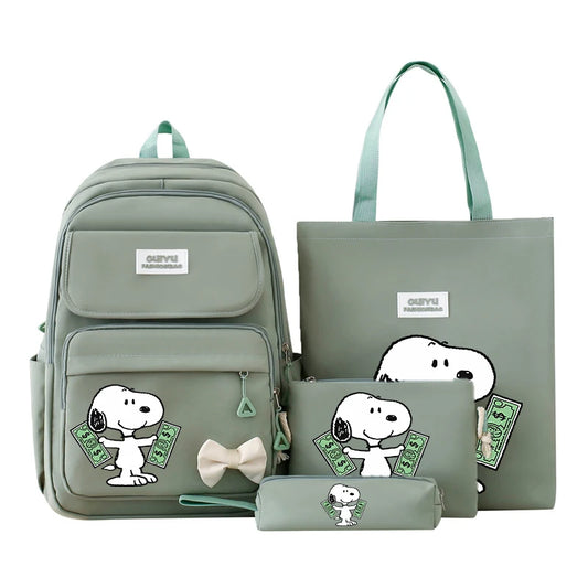 CONJUNTO MOCHILA Snoopy + FRETE GRÁTIS
