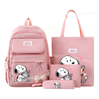 CONJUNTO MOCHILA Snoopy + FRETE GRÁTIS