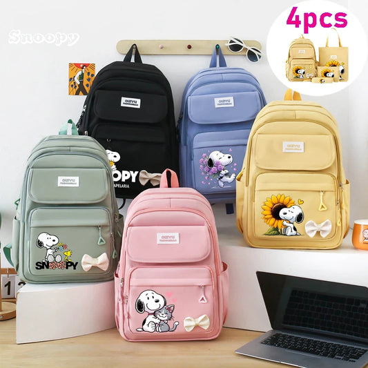 CONJUNTO MOCHILA Snoopy + FRETE GRÁTIS