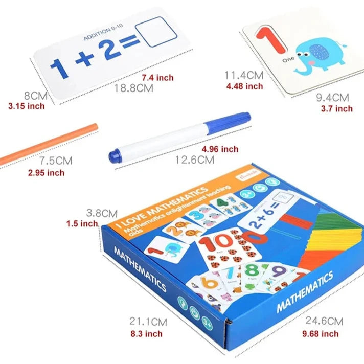 JOGO MATHEMATICS TOYS + FRETE GRÁTIS